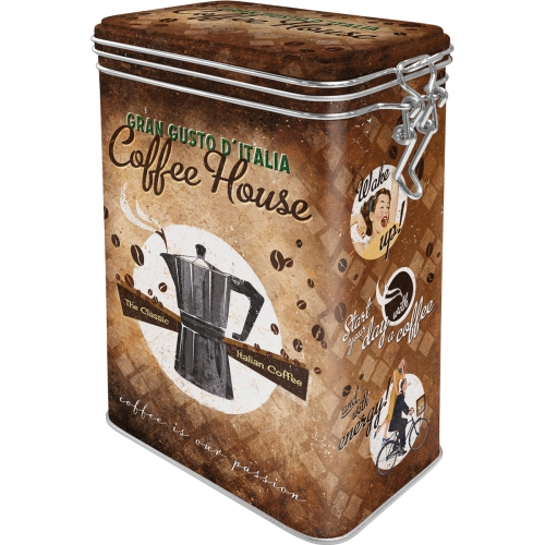 Nostalgic Art Retro Coffee & Chocolate Kaffeedose "Coffee House"