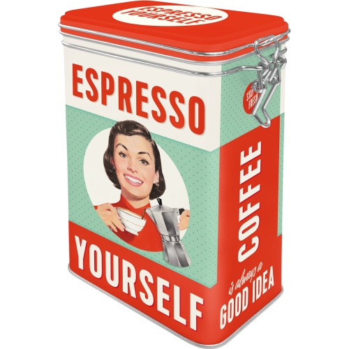 Nostalgic Art Retro Say it 50´s Kaffeedose "Espresso Yourself"