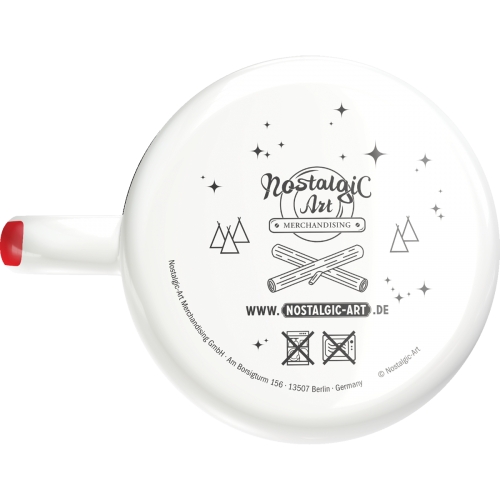Emaille-Becher Nostalgic Art Retro "Genius at Work" (360ml) 